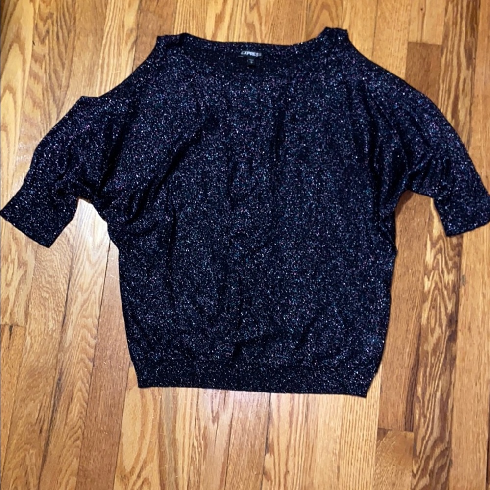 Express Cold Shoulder Sweater